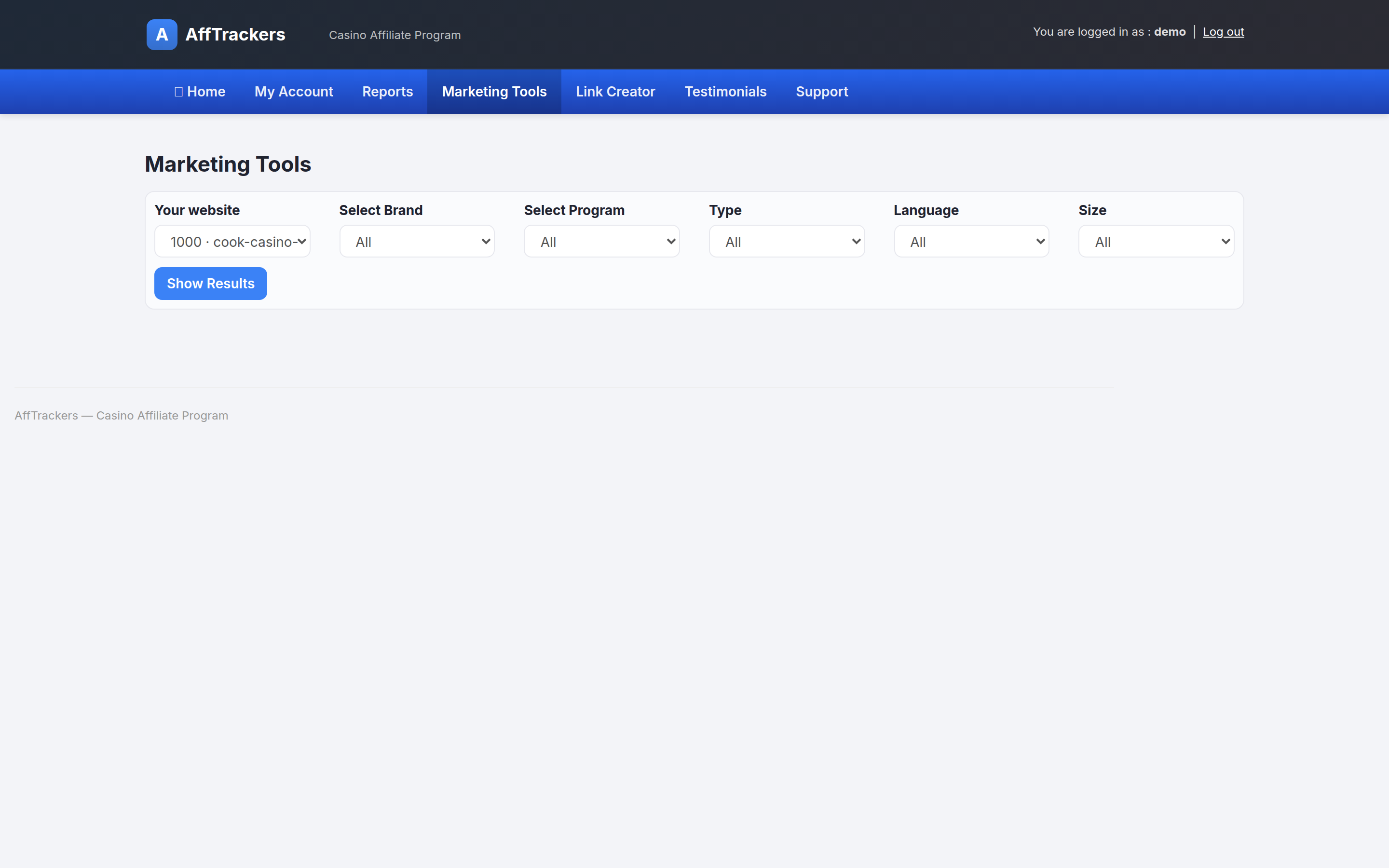 AffTrackers affiliate marketing tools
